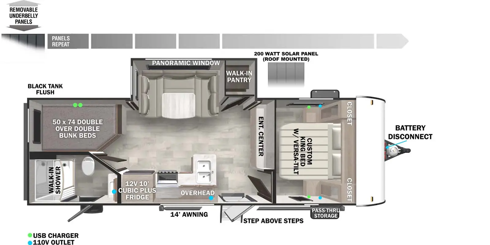 241BHXL - DSO Floorplan Image